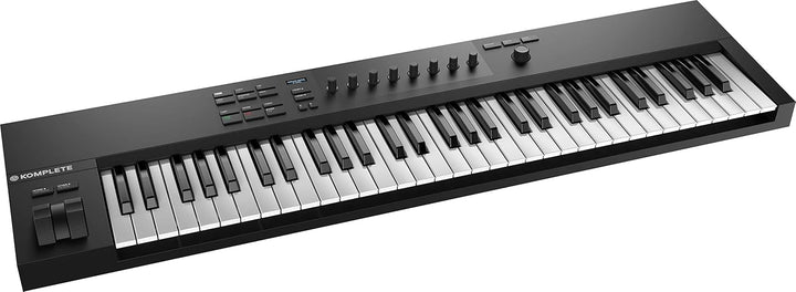 Native Instruments Komplete Kontrol A61, 61 Tasten & M-Audio SP-2 - Universal Sustain Pedal mit Pian