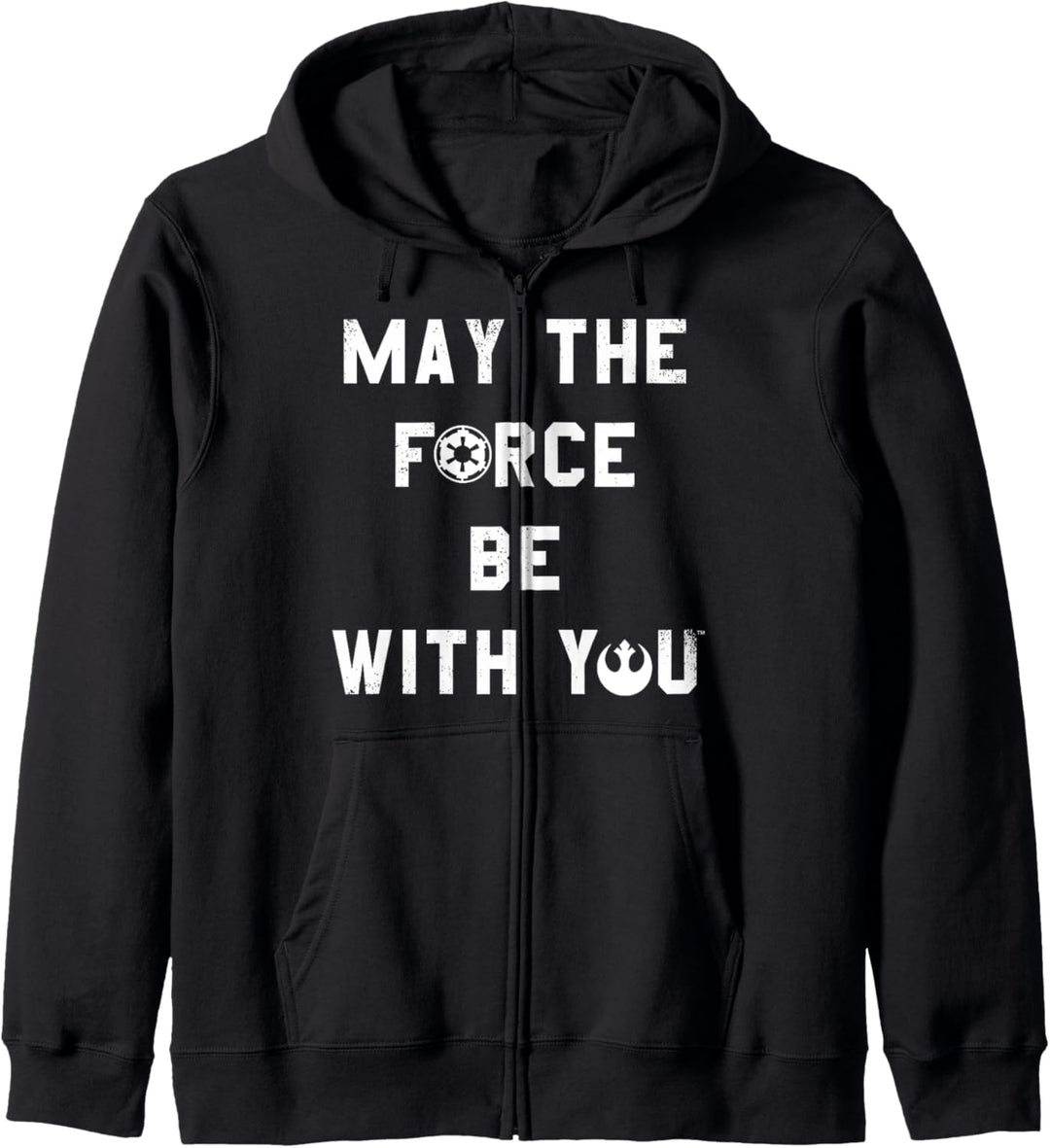 Star Wars May The Force Be With You Sith & Rebellion Emblem Kapuzenjacke