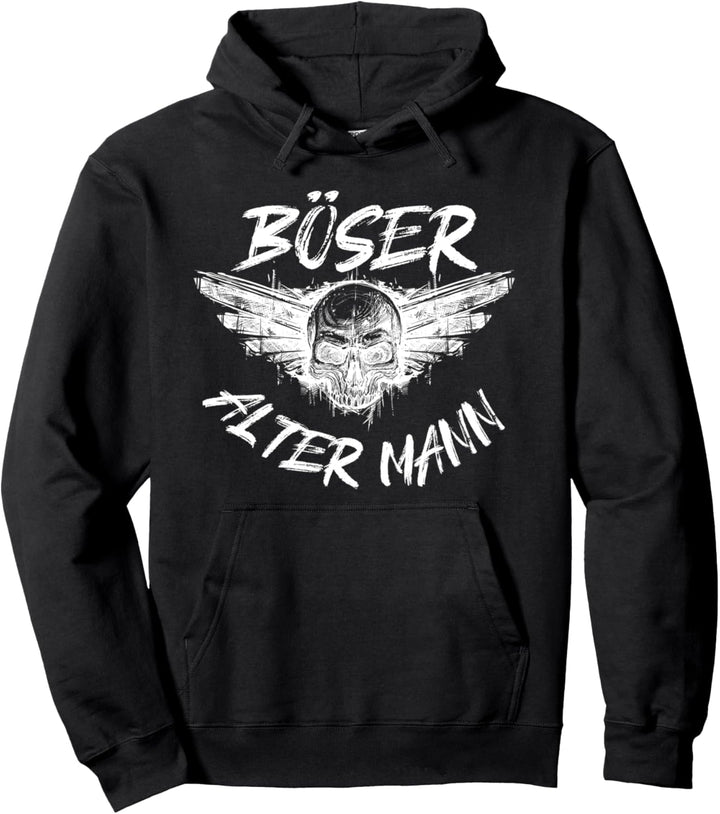 Böser Alter Mann Pullover Hoodie
