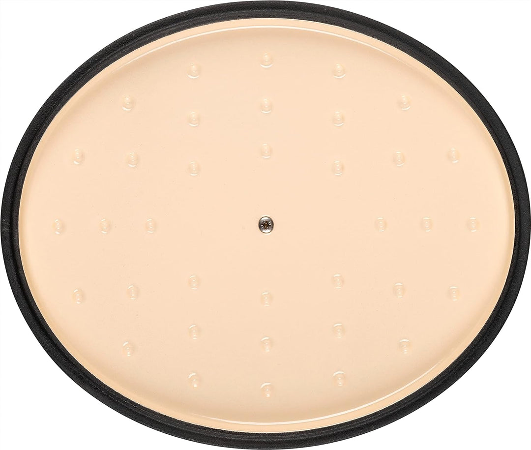 BALLARINI Bellamonte Auflaufform, Bräter, Dutch Oven, Emailliertes Gusseisen, Oval, 29 cm, 4,5 L, Ro