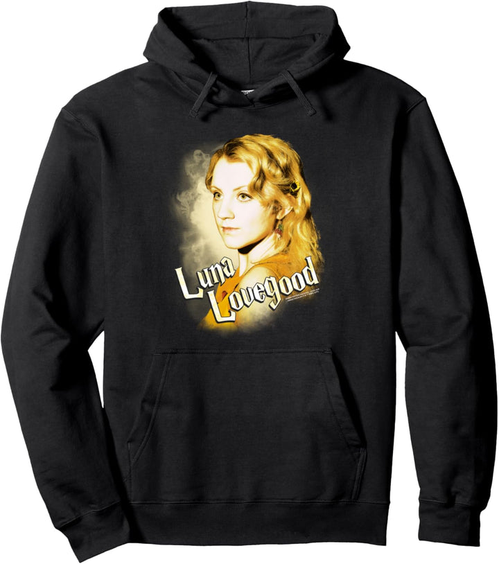 Harry Potter Luna Lovegood Closeup Pullover Hoodie