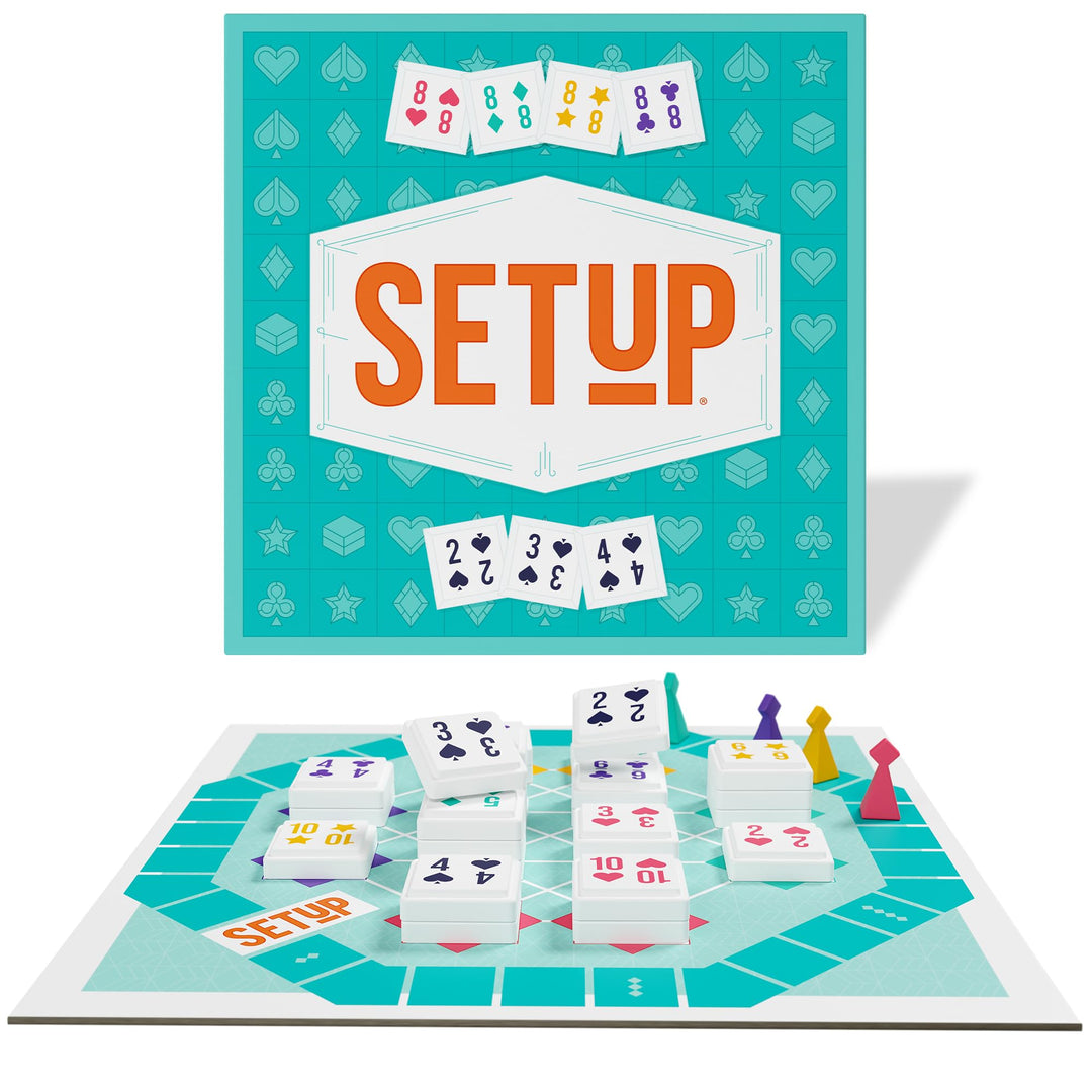 Bezzerwizzer Studio | SETUP | Familienspiel | Brettspiel | 2-4 Spieler | Ab 8+ Jahren | 25 Minuten |