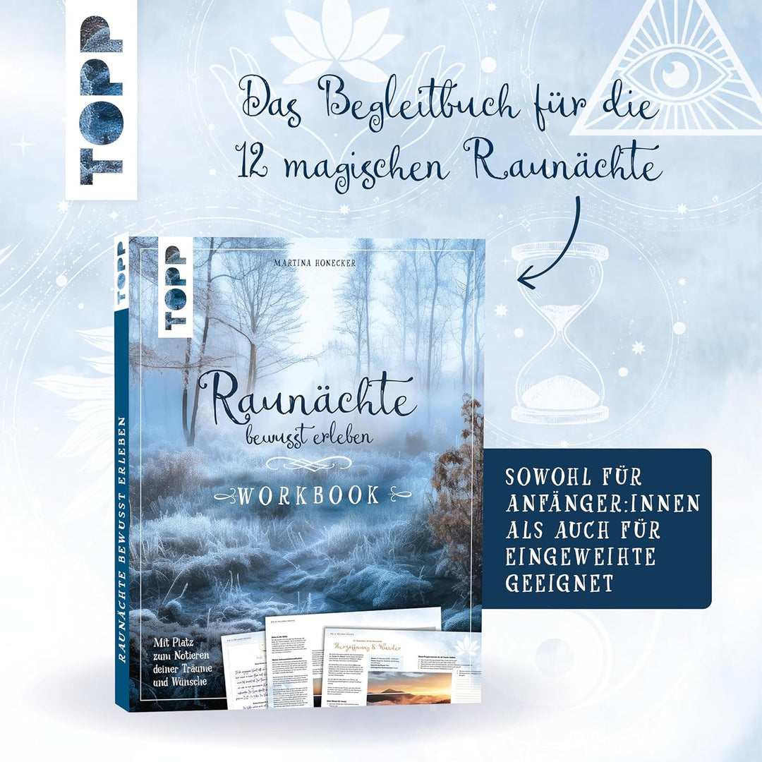 Rauhnächte bewusst erleben: Workbook, Taschenbuch