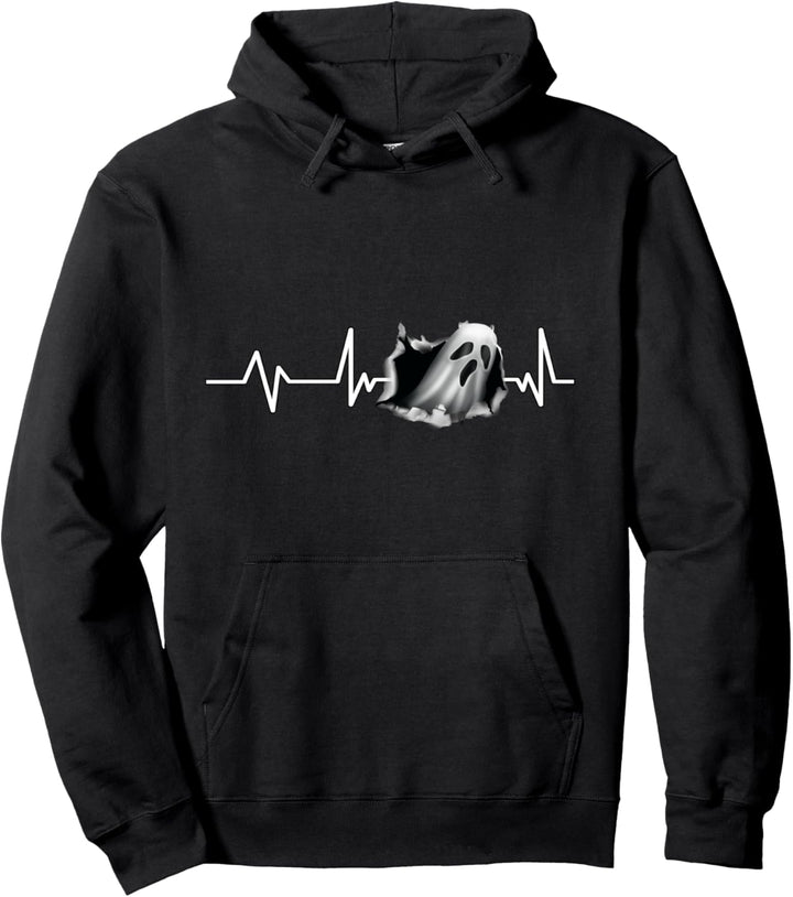 Geist Gespenst Herzschlag Geist Geschenk Geist Pullover Hoodie