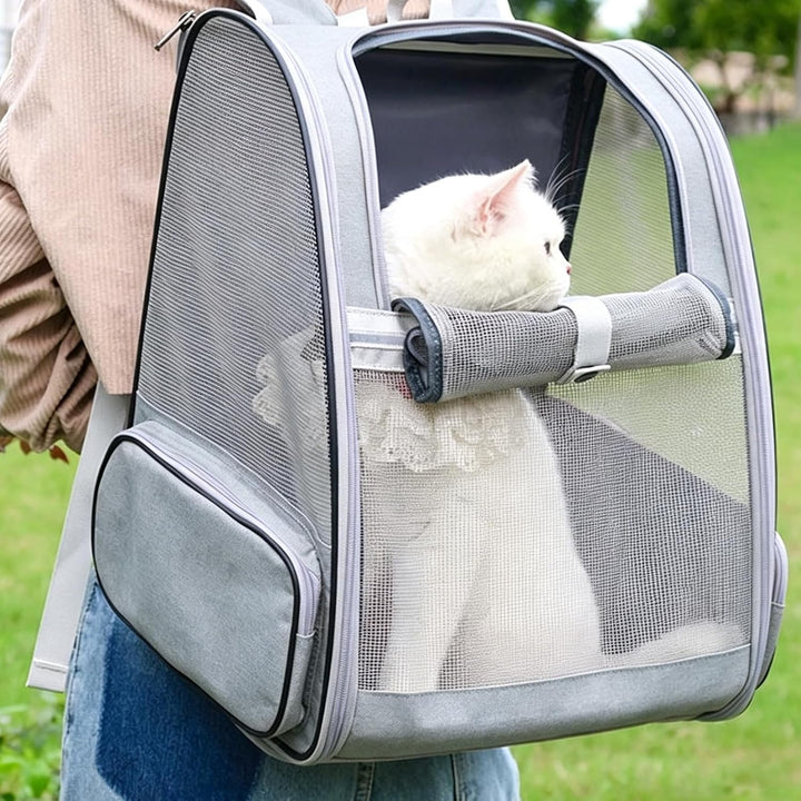 HundeRucksack und KatzenRucksack, Katzen Rucksack Tragetasche für Katzen, Hundetransportbox, Transpo