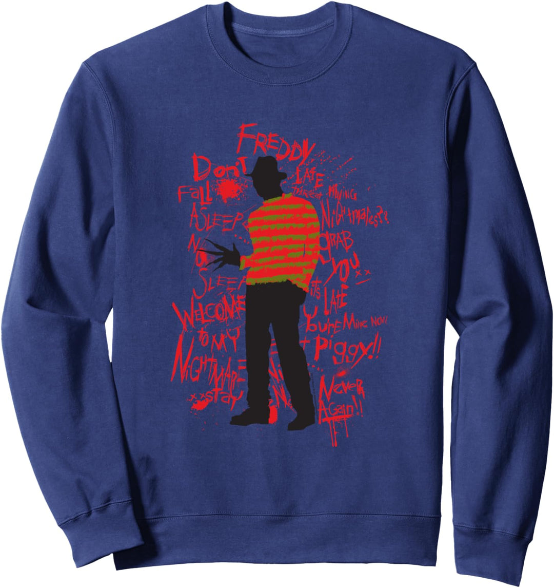 Nightmare on Elm Street Freddy Don't Fall Asleep Sweatshirt