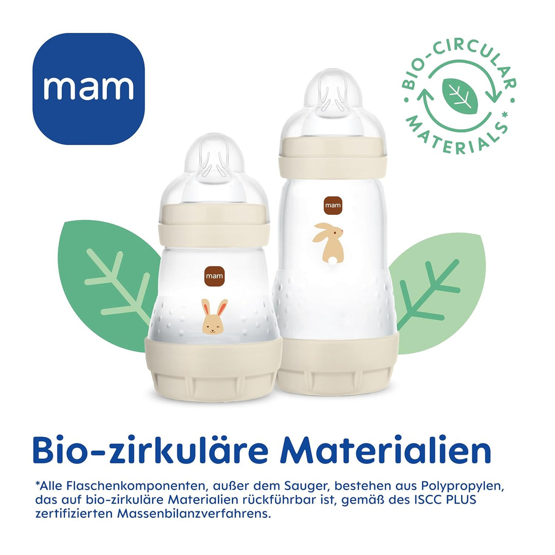 MAM Easy Start Anti-Colic Starter Set S | 0+ Mon | Baby Erstausstattung | 94% Akzeptanz & 96% Hebamm