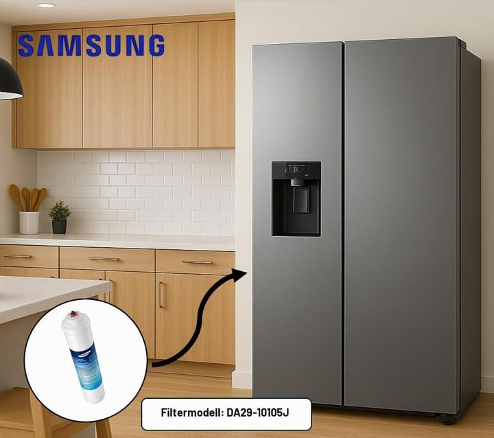 Wasserfilter für den amerikanischen Kühlschrank Kompatibel mit Samsung Original DA29-10105J