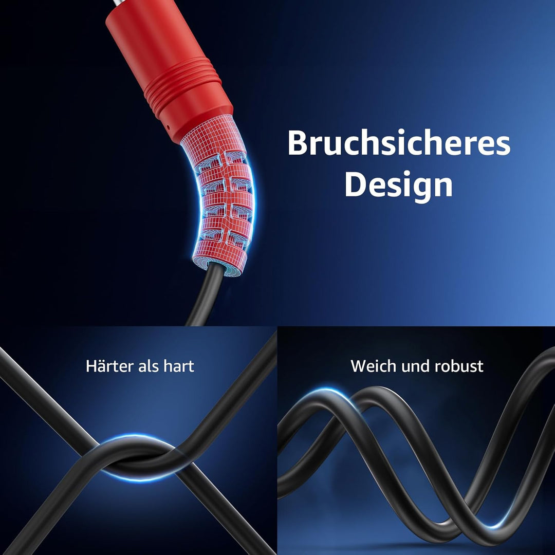 ANNKE BNC Kabel TVI AHD CVBS CVI Videokabel CCTV DVR 4 x 30M DC Power für Überwachungskamera Videoüb