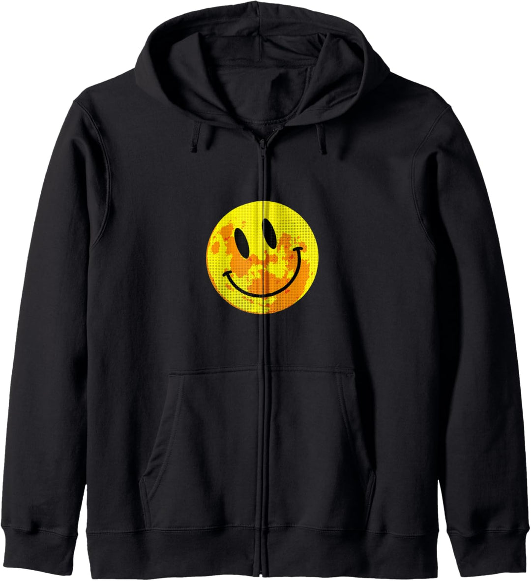 DJ Rave Acid House Moon Analog Techno Vintage Kapuzenjacke