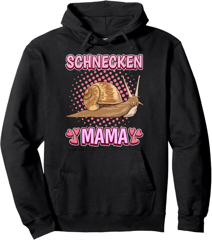 Damen Schnecken Mama Mutter Muttertag Schnecken Pullover Hoodie