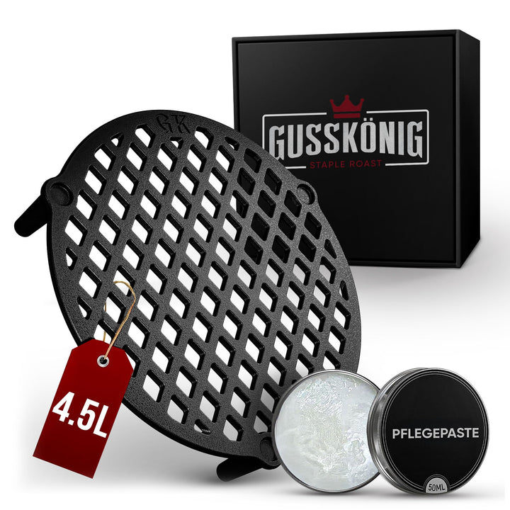 Gusseisen Stapelrost für 4,5 Liter Dutch Oven [Ø 20 cm]– Einsatz für Dutch Oven – Staple Grate – Gus