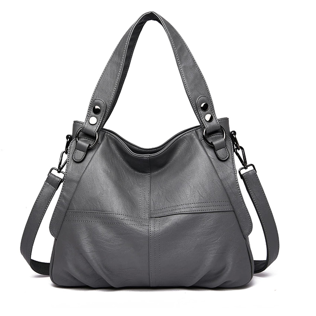 Sacmill Damen Handtasche Grosse Leder Damenhandtasche Umhängetaschen Designer Schultertasche Hobo Ta