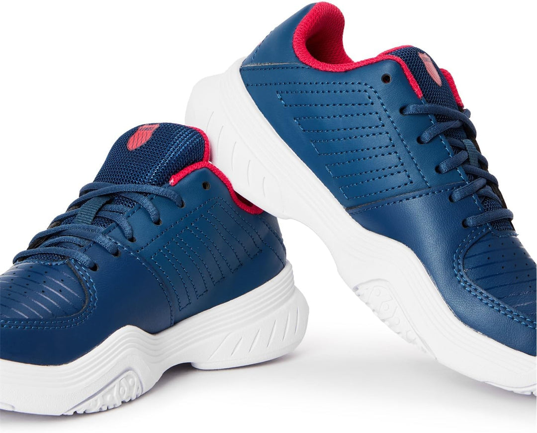 K-Swiss Mädchen Court Express Omni Tennisschuh 37.5 EU Blue Opal White Lollipop, 37.5 EU Blue Opal W