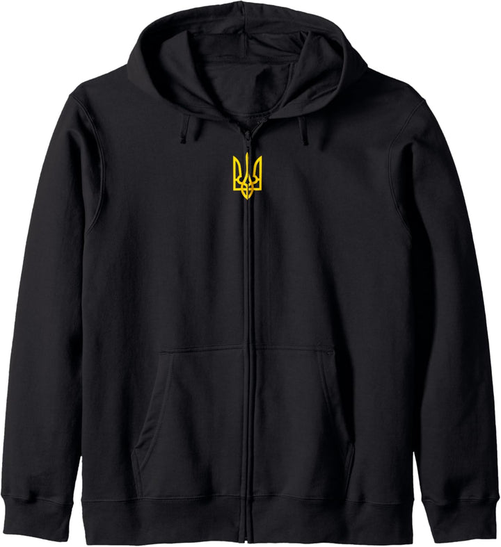 Präsident Volodymyr Zelensky - Ukraine Tryzub Trident Pride Kapuzenjacke