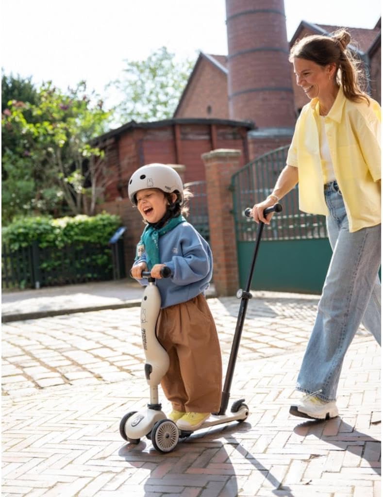 Highwaykick 1 Push and GO | Miffy Kollektion – 2-in-1 Lauflernhilfe und Kickboard