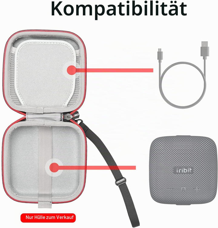 RLSOCO Tasche für Bose Neu Tragbarer SoundLink Micro 2 Gen/SoundLink Micro Bluetooth Lautsprecher &