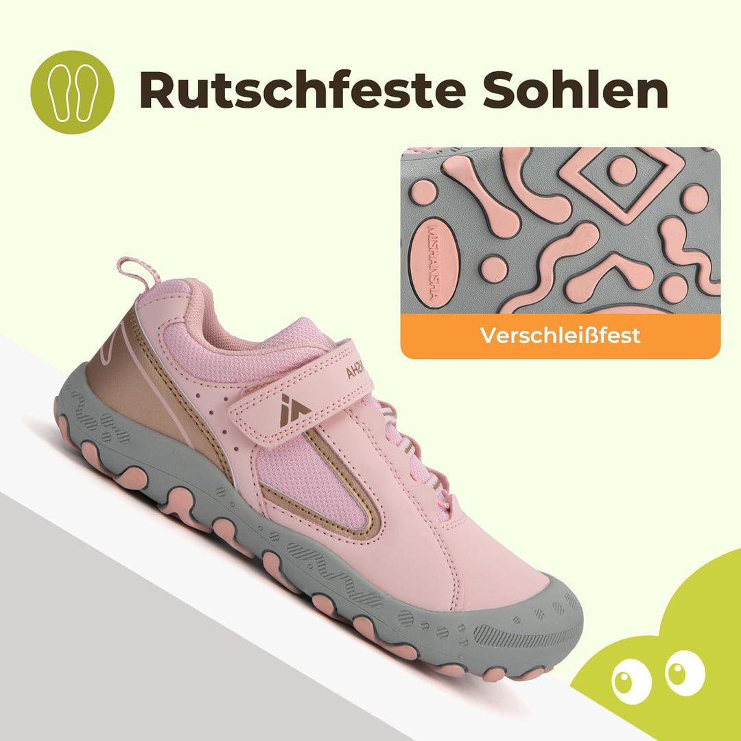 Mishansha Unisex-Kinder Turnschuhe Trekkingschuhe Mädchen Wanderschuhe Outdoor Sportschuhe 24-38 29