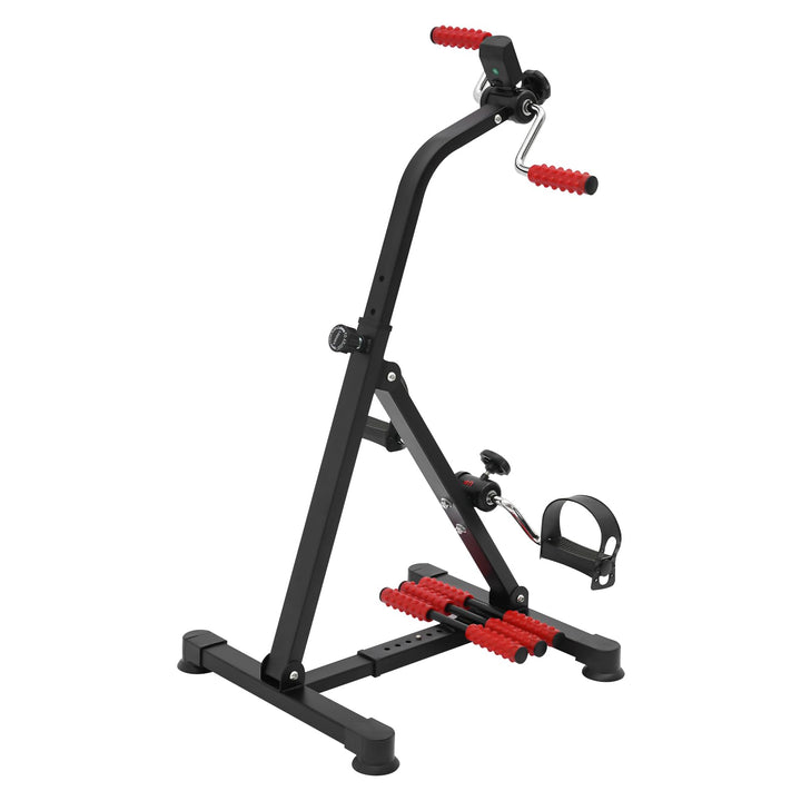 Pedal-Ausbilder Bein Maschinen mit LCD-Display 2in1 Arm und Beintrainer mit Einstellbarem Widerstand