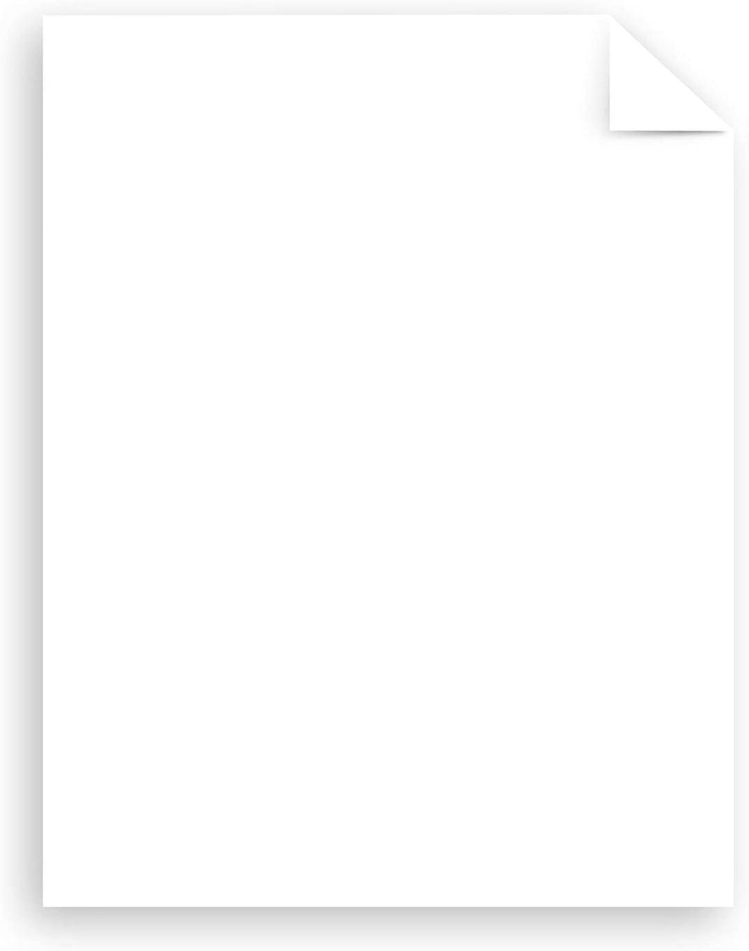 Neenah Weisser Registerkarton, 300 Blatt, 199 g/m², 94 Helligkeit, 21,6 x 27,9 cm, weitere Blätter (