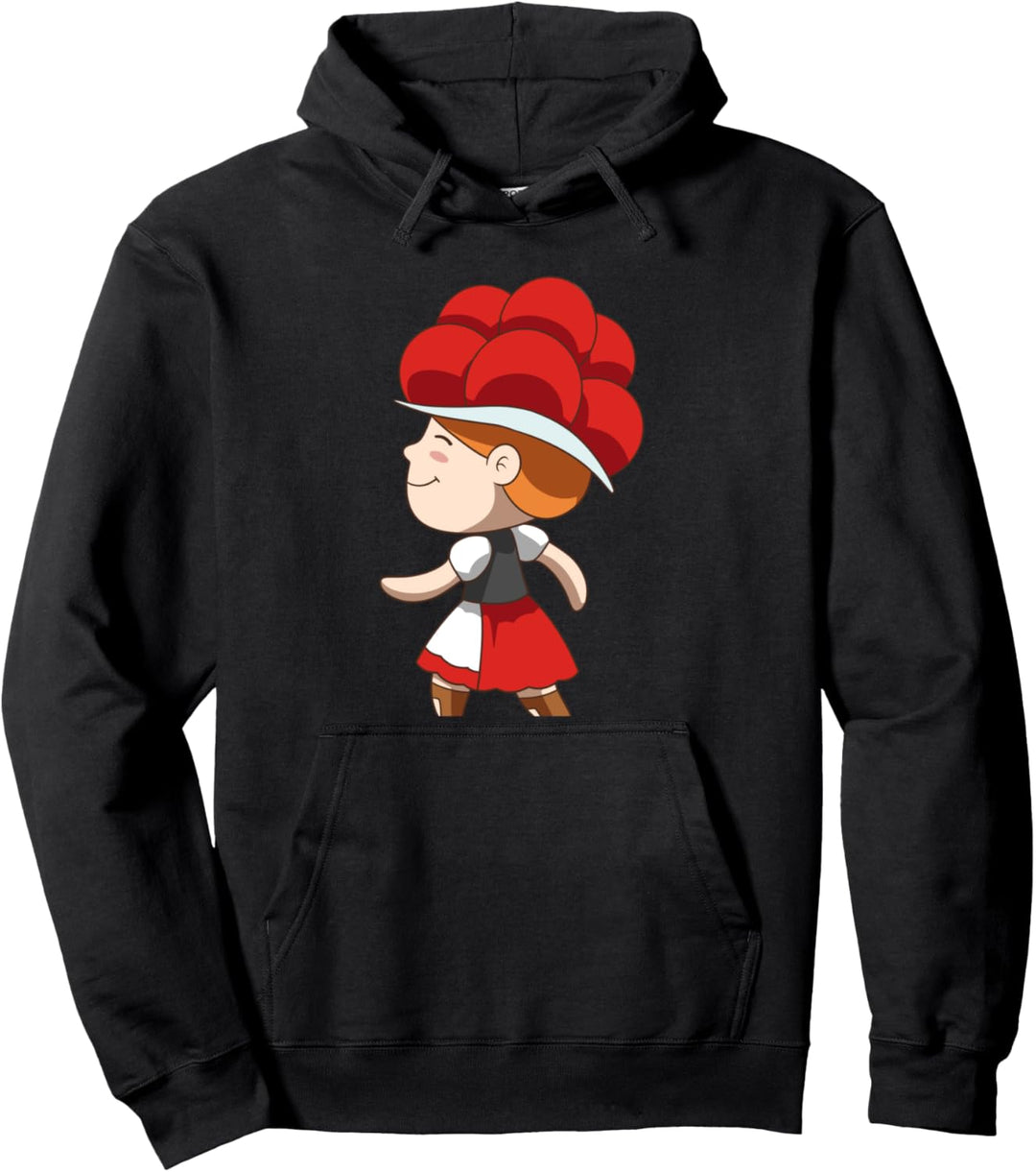 Cooler Bollenhut Schwarzwald Pullover Hoodie
