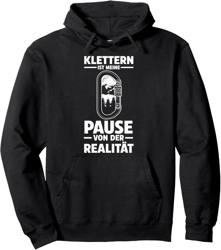 Kletterer Klettern Pullover Hoodie