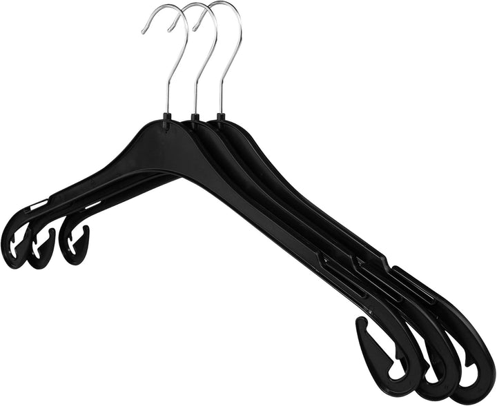 Kleiderbügel 50 x NA T 47 cm RSR-Classic Blusenbügel Hemdenbügel - Kunststoff - platzspar - 360° dre