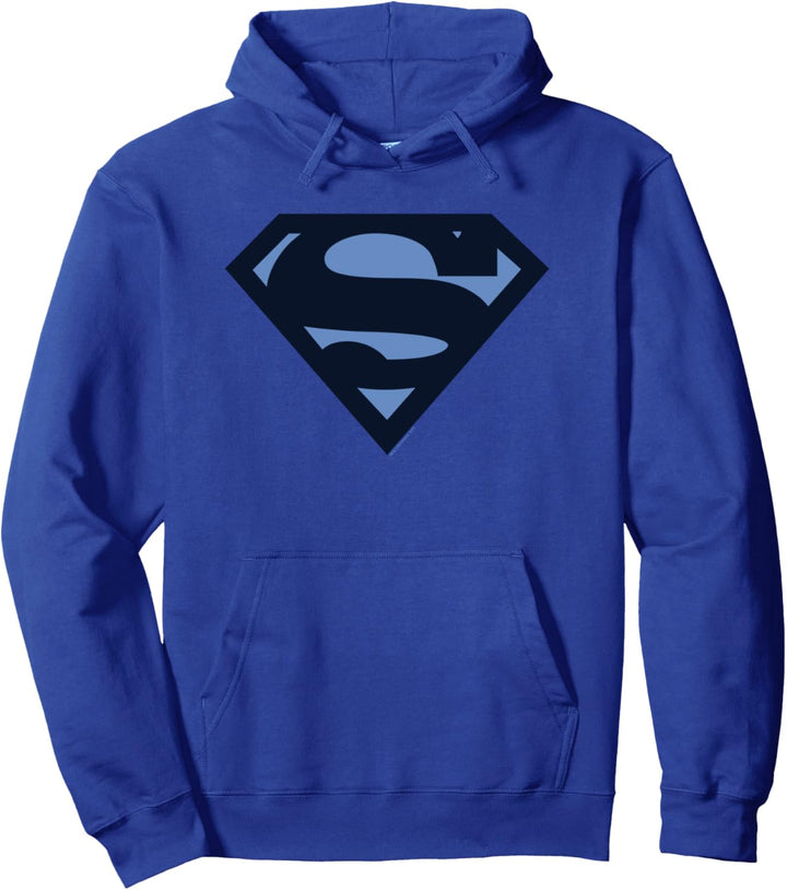 Superman Blue Shield Pullover Hoodie