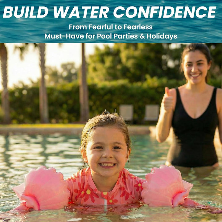Badeanzug Baby Mädchen mit Floatation Kleinkind Schwimmtraining Hilfe Schwimmende Badeanzug Langarm