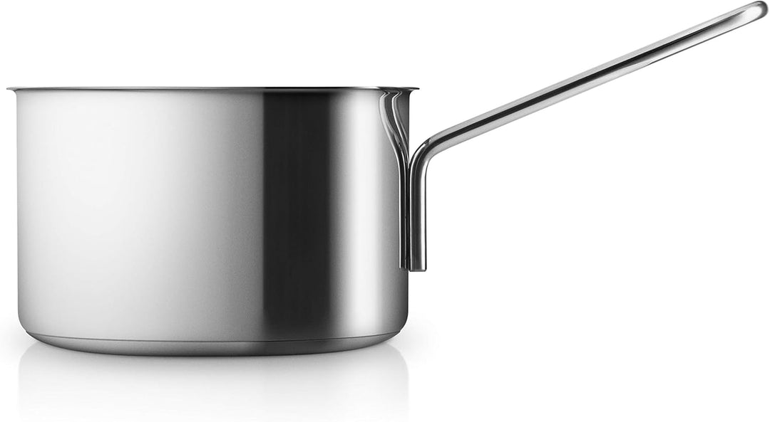 Eva Trio | Stainless Steel Topfset 4 St. 1,8 l 3,6 l 4,8 l &amp; Pasta-Einsatz |Komplettes Set aus Töpfe