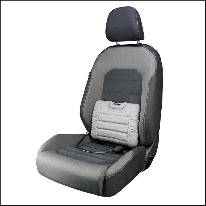 Sitback Air Universales Rückenstützkissen Stoff Grau, Stoff Grau