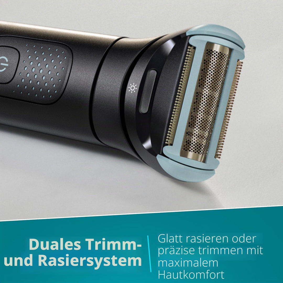 PHILIPS MULTIGROOM RASOIO CORPO BG7470/15 Wet Dry Serie 7000O