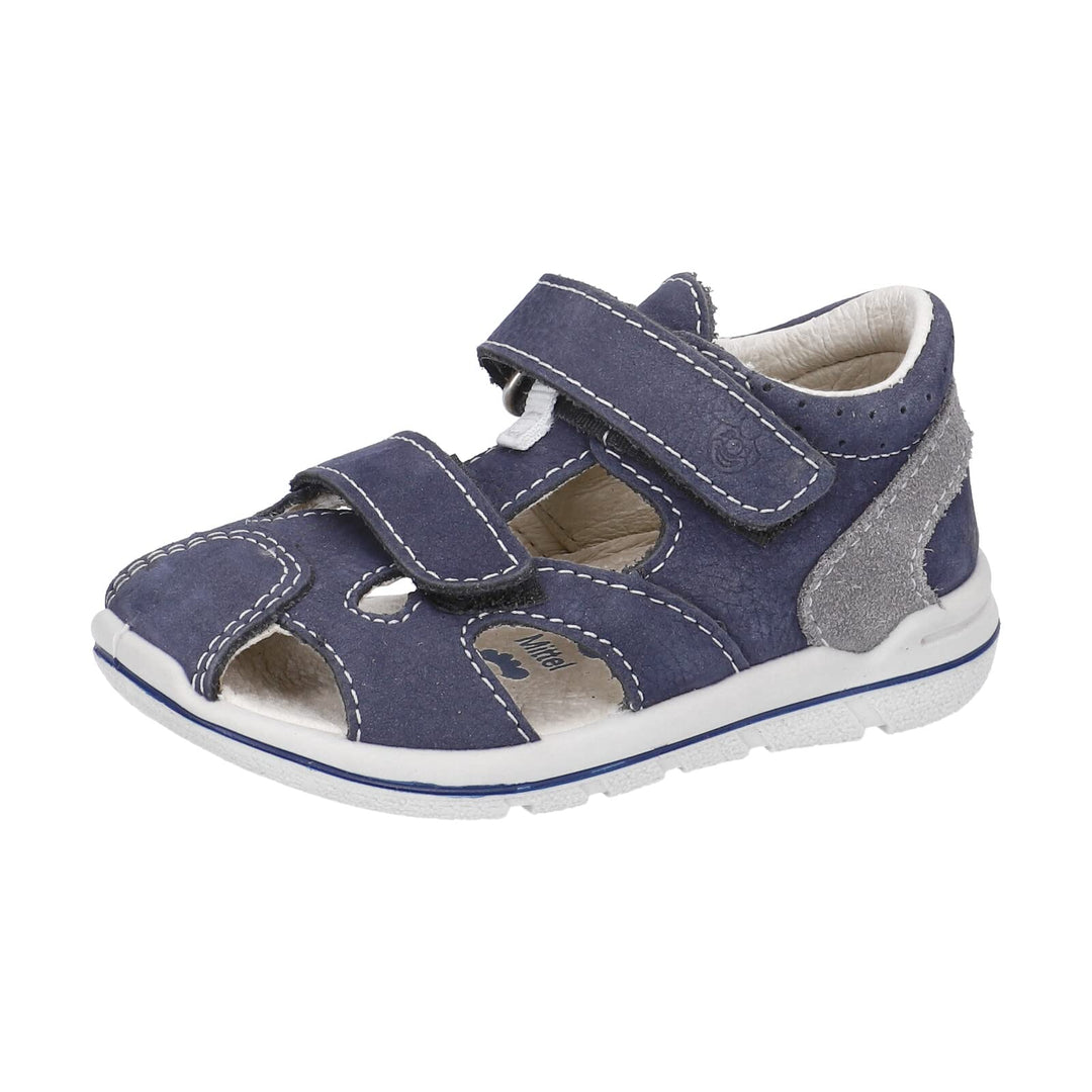 PEPINO Ricosta Mädchen und Jungen Kletthalbschuhe KASPI,Halbschuhe,WMS:Mittel 25 EU Blau 170, 25 EU