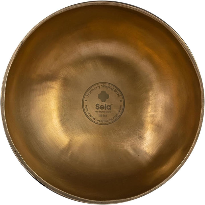 Sela SE 262 Harmony Singing Bowl Klangschale 17 cm inkl. Schlägel, Baumwolltasche, Filzring + keepdr