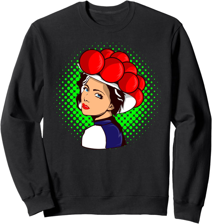 Black Forest mit Schwarzwaldmädel Sweatshirt