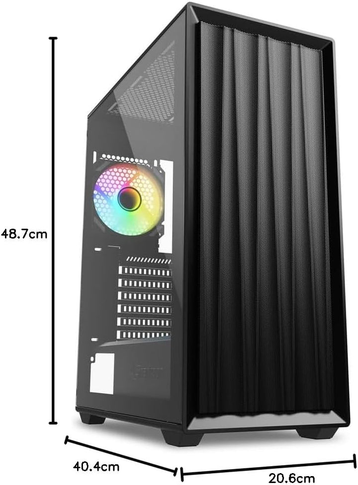 Sharkoon VK3 RGB, ATX PC Gehäuse