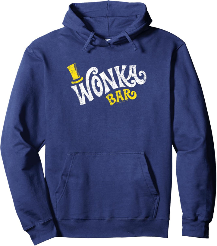 Willy Wonka and the Chocolate Factory Movie Logo Pullover Hoodie