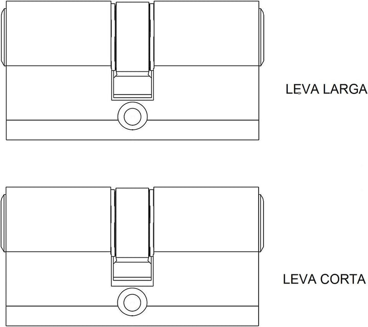 tesa TX80 – Zylinder SE5 E12 2030/30 x 35 nickel
