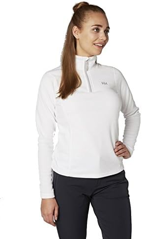 Helly Hansen Damen Daybreaker Fleecejacke 1/2 Zip, L Weiss