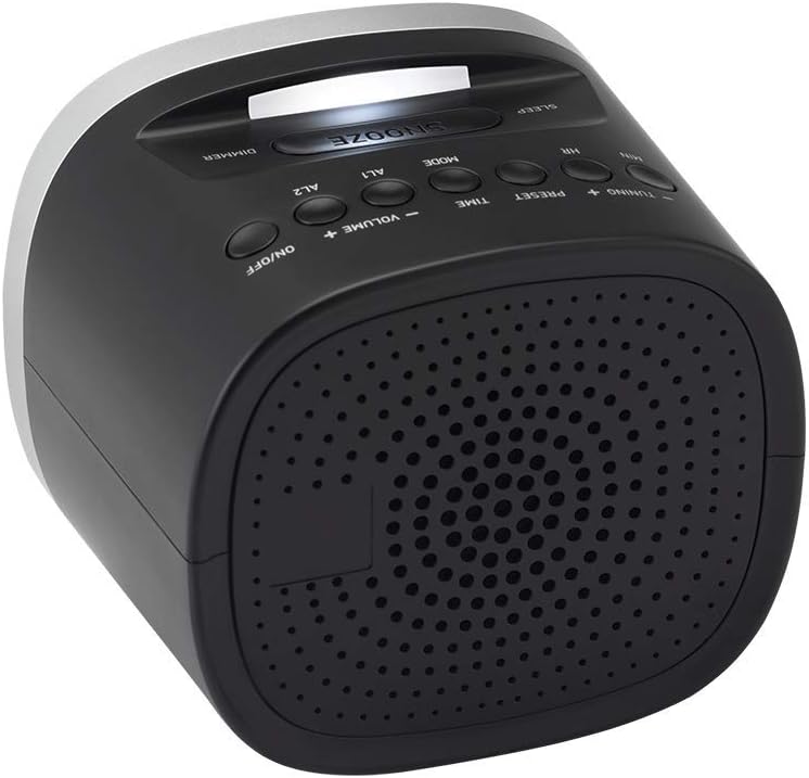 Grundig Sonoclock 2000 Wecker Schwarz/UKW-Tuner/Weckfunktion/Sleep Funktion