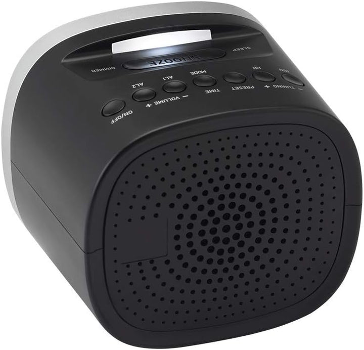Grundig Sonoclock 2000 Wecker Schwarz/UKW-Tuner/Weckfunktion/Sleep Funktion