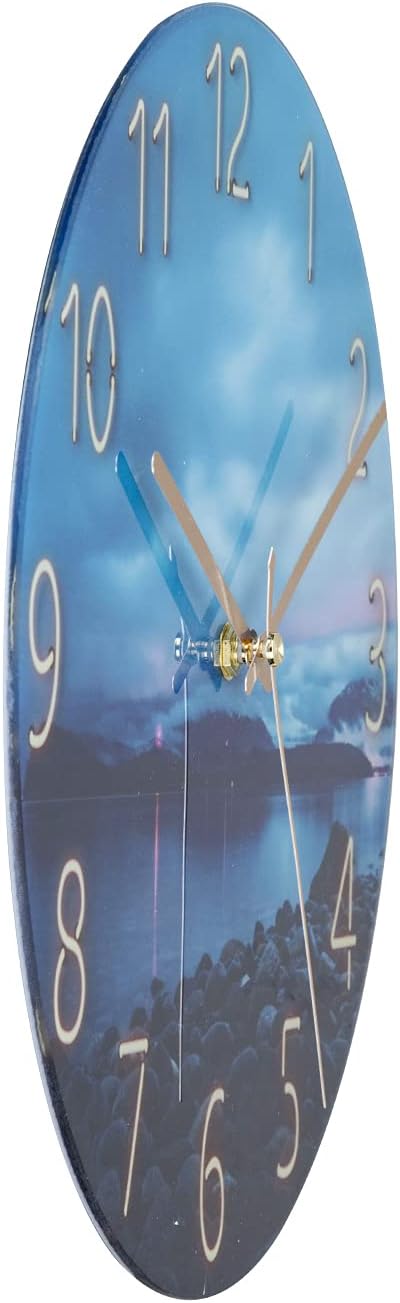 Wanduhr Ohne TickgeräUsche Lautlos Modern 30cm Quarz Gross Batterie Betriebene Wanduhr Einfach zu Le