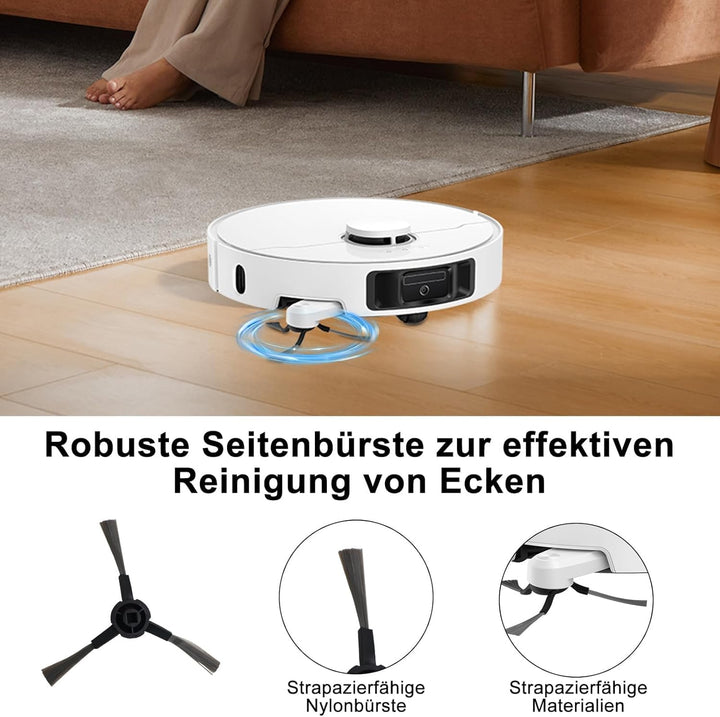 20 Stück Zubehör für Dreame L10s Ultra Gen 2, L10s Pro Ultra Heat, X30 Ultra, Mova E30 Ultra Saugrob