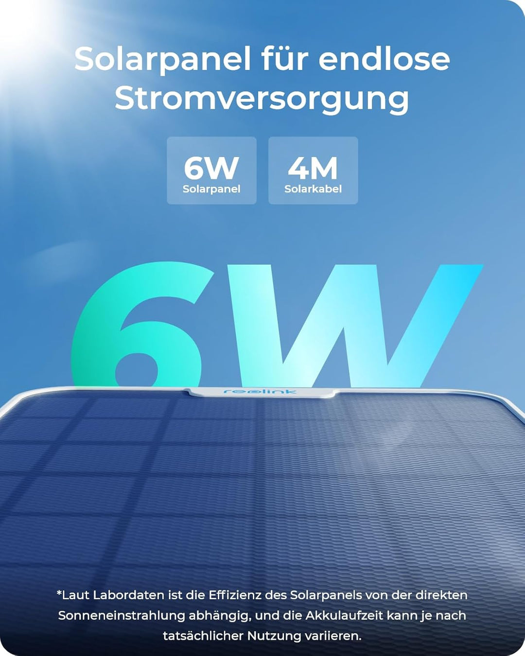 Reolink 4K 4G LTE Überwachungskamera mit SIM Karte, 8MP Solar Kamera Outdoor ohne WLAN, Person/Auto/