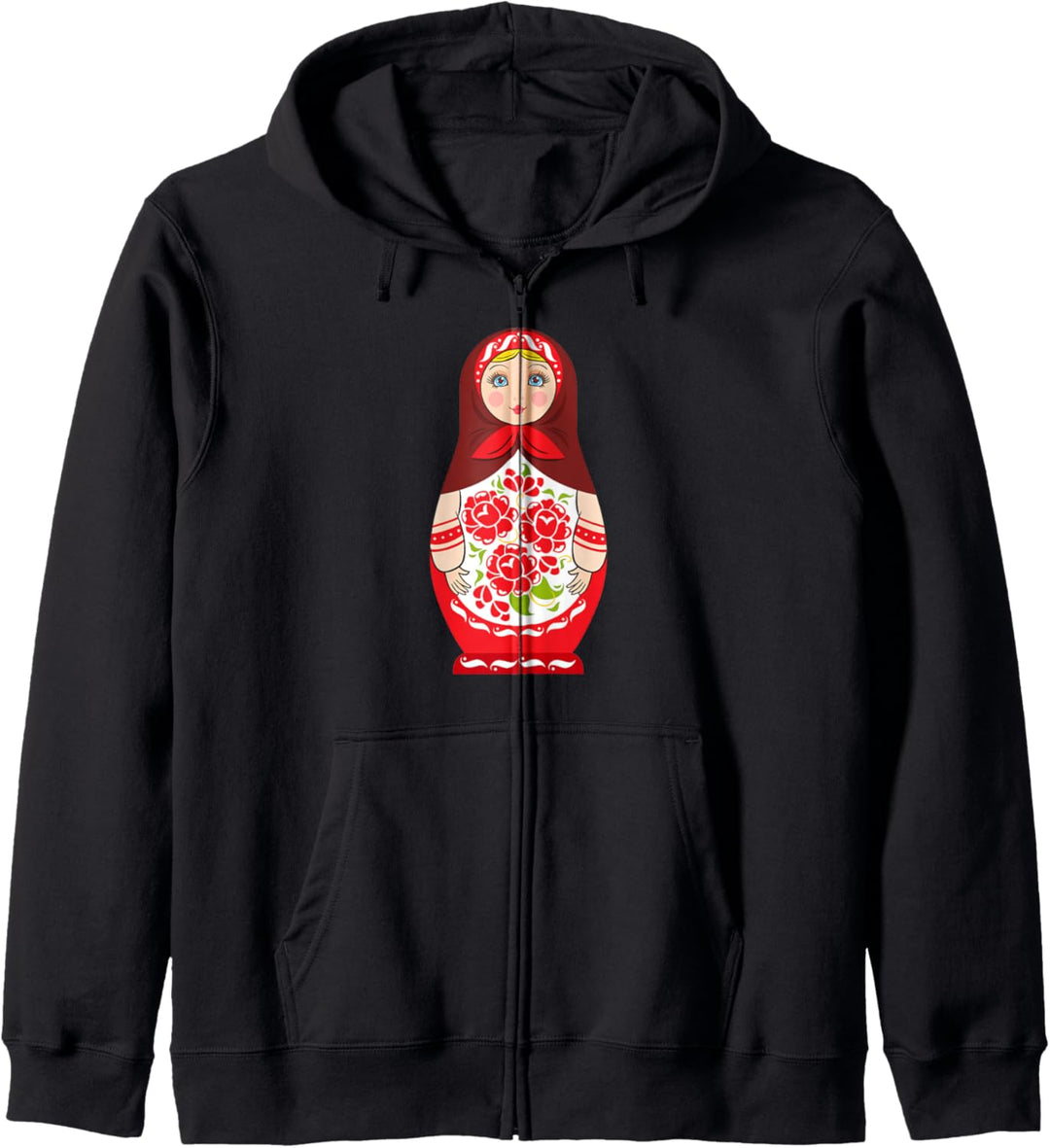 Matrjoschka eine russische Puppe Matroschka Kapuzenjacke