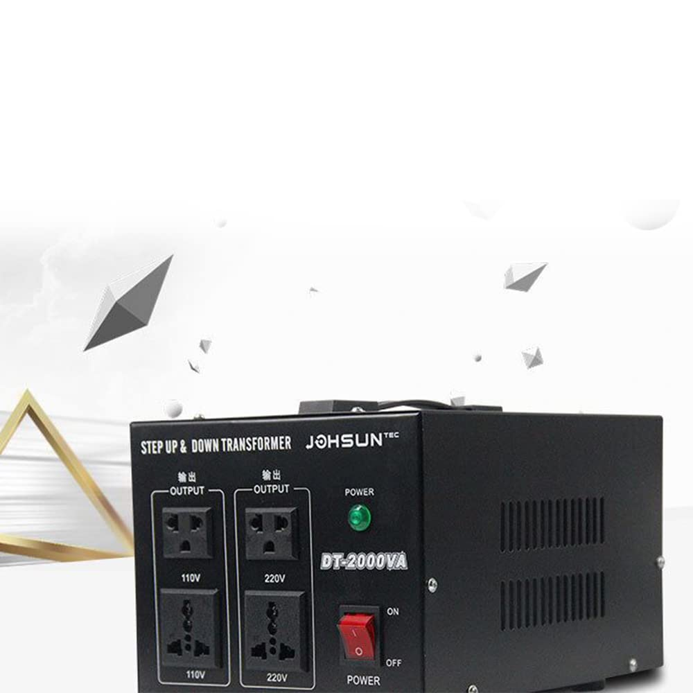2000W Spannungswandler Voltage Converter 220V auf 110V Transformator Spannungswandler Ringkern-Trans