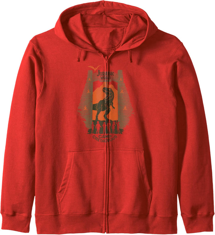 Jurassic World: Camp Cretaceous Park Gate Silhouette Kapuzenjacke