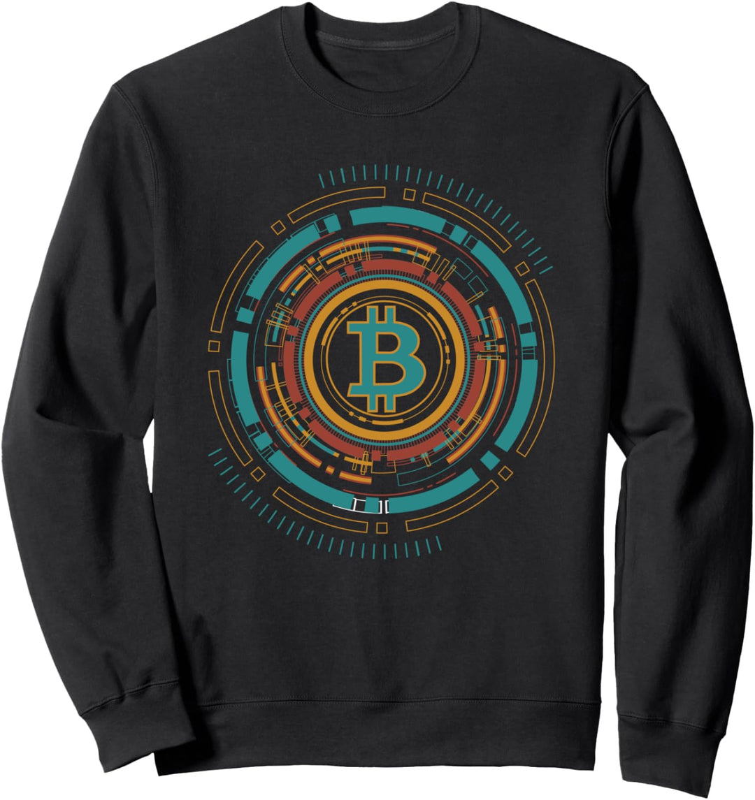 Bitcoin Design Krypto BTC und Bitcoin Sweatshirt