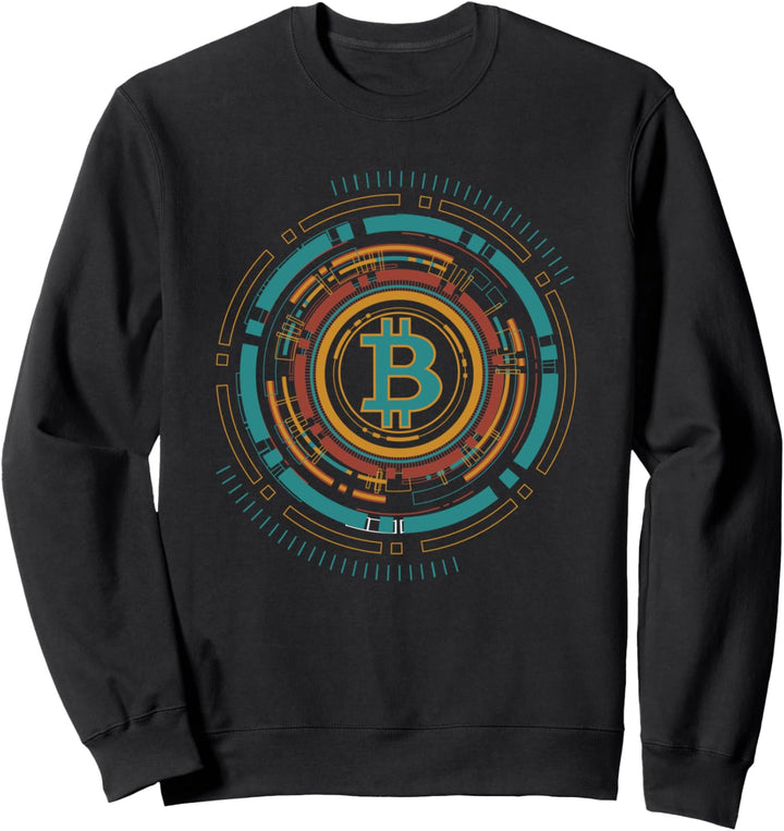 Bitcoin Design Krypto BTC und Bitcoin Sweatshirt