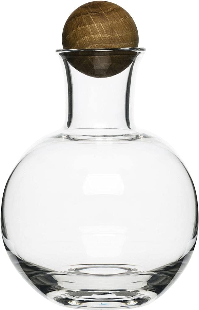 Sagaform Servier Set mit Holzkugel, SF 5016554, Glas, 8.0x8.0x12.0 cm Gewürz-/Kräuterflaschen, Gewür